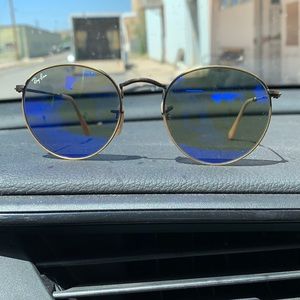 Unisex Ray-Ban Round Sunglasses